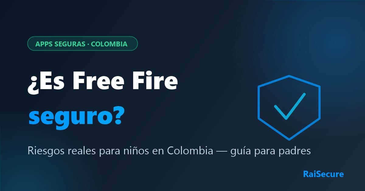 Imagen del artículo: ¿Es Free Fire seguro? Riesgos reales para niños en Colombia