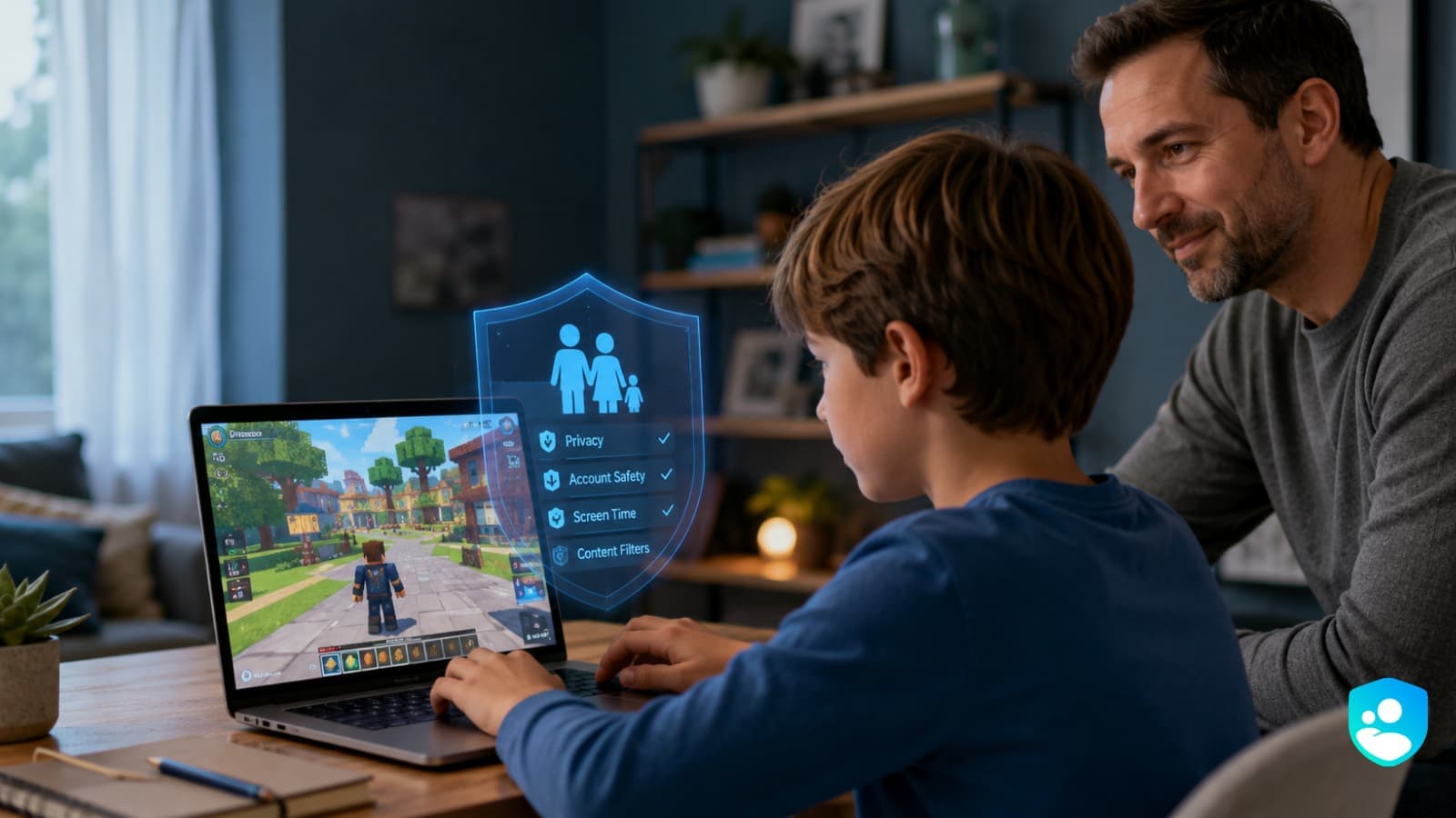 Panel de controles parentales de Roblox con los límites de gasto y de tiempo de juego
