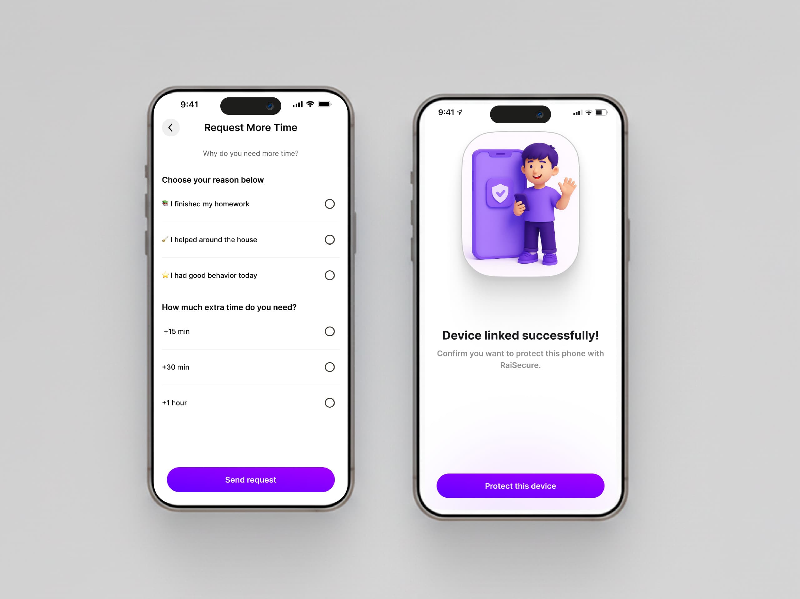 Negociación de tiempo RaiSecure