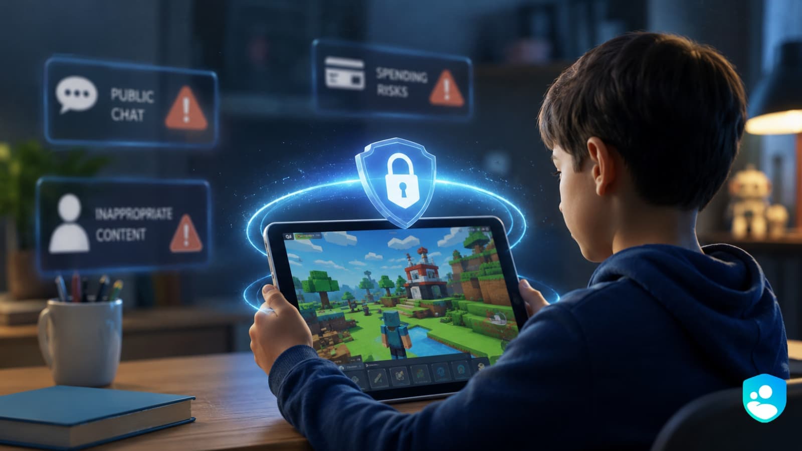 Los tres riesgos reales de Roblox para niños: el chat con desconocidos, las compras con Robux y el contenido que escapa a la moderación